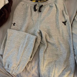 Men’s “The Rock” under armour sweatpants